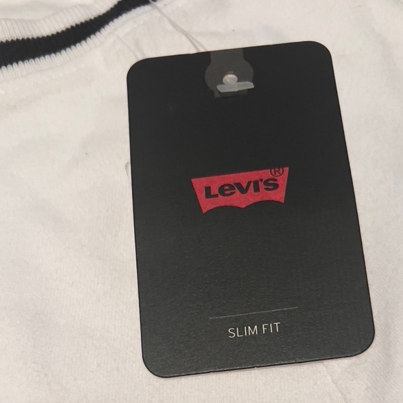 NWT Levi's Women ORACLE SHRUNKEN RINGER T-SHIRT Size Small Petite (E2) - Picture 4 of 7